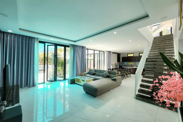 CHO THUÊ BIỆT THỰ VILLA CAO CẤP CÓ HỒ BƠI RIÊNG KHU BIỆT THỰ OCEAN VIEW NHA TRANG – DIỆN TÍCH RỘNG BỐ TRÍ 6 PHÒNG NGỦ (5PN KHÉP KÍN + 1 PHÒNG TẬP THỂ) GIÁ 85 TRIỆU/THÁNG
