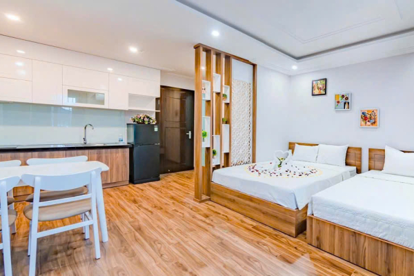 BÁN TÒA NHÀ CĂN HỘ 8 TẦNG CÓ THANG MÁY GẦN CÔNG VIÊN DÃ TƯỢNG VÀ BIỂN NHA TRANG – DIỆN TÍCH 97,5M² NGANG 5M MẶT TIỀN ĐƯỜNG 10M GỒM 12 CĂN HỘ FULL NỘI THẤT SỔ HỒNG ĐÃ HOÀN CÔNG GIÁ 23 TỶ