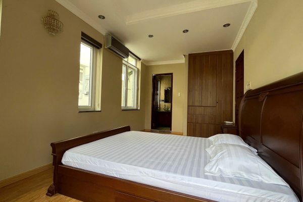 MODERN 180 SQM VILLA WITH BASEMENT FOR LEASE IN AN VIEN URBAN AREA NHA TRANG - PREMIER SECURE COASTAL ENCLAVE - 4 BEDROOMS & 5 BATHROOMS RENT 30M VND/MONTH
