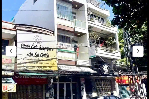 BÁN NHÀ NGUYÊN CĂN NHA TRANG – TÒA NHÀ MẶT TIỀN 58 TRẦN NHẬT DUẬT, GIÁ 13 TỶ