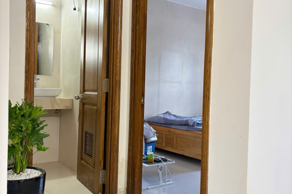 THUÊ CHUNG CƯ VĨNH ĐIỀM TRUNG NHA TRANG – CĂN GÓC 60M², 2 PHÒNG NGỦ, FULL TIỆN NGHI, GIÁ 12 TRIỆU/THÁNG