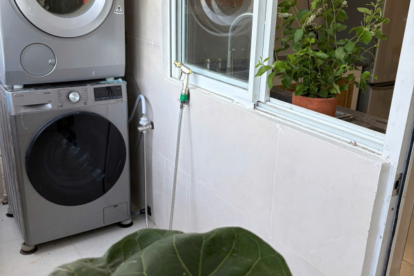 THUÊ CHUNG CƯ VĨNH ĐIỀM TRUNG NHA TRANG – CĂN GÓC 60M², 2 PHÒNG NGỦ, FULL TIỆN NGHI, GIÁ 12 TRIỆU/THÁNG