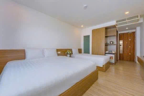 CHO THUÊ KHÁCH SẠN KINH DOANH 40 PHÒNG – LÔ GÓC 8 TẦNG, GẦN ĐƯỜNG VÀNH ĐAI VÀ DỰ ÁN SUN GROUP