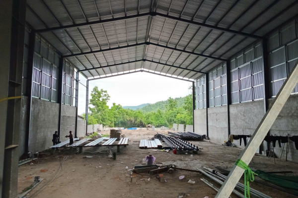 kho xưởng cho thuê nha trang  1.100m² Mặt Tiền Tỉnh Lộ 3, Phước Đồng