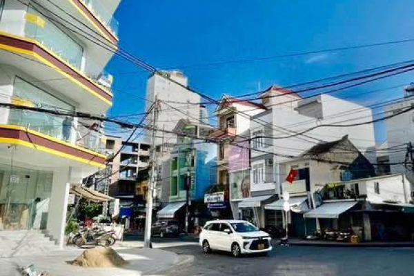  TÒA NHÀ LÔ GÓC 2 MẶT TIỀN – PHỐ HÀN TÂN LẬP 