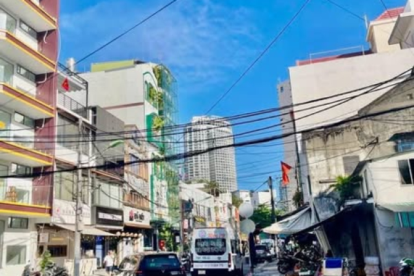  TÒA NHÀ LÔ GÓC 2 MẶT TIỀN – PHỐ HÀN TÂN LẬP 