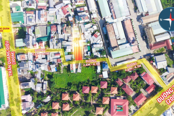 [QUỸ ĐẤT VÀNG] 3 LÔ ĐẤT PHÂN SẴN – TRẦN QUANG DIỆU VĨNH HÒA – TÂM ĐIỂM XÂY CĂN HỘ DỊCH VỤ