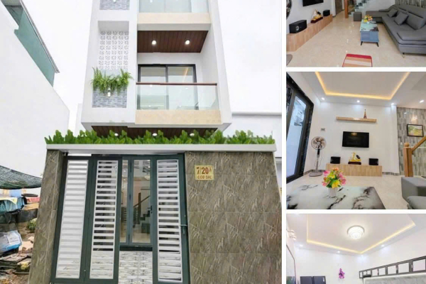 [HẠ GIÁ CHỐT] NHÀ MỚI 3 TẦNG TRUNG TÂM – GẦN CHÙA PHẬT TRẮNG – SỔ ĐẸP HOÀN CÔNG – 5 TỶ