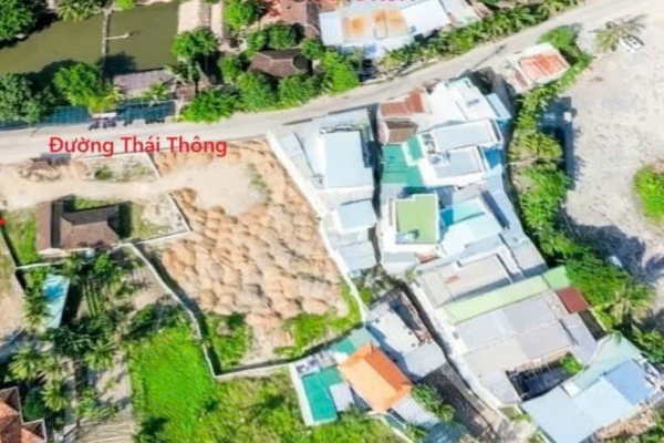 BÁN ĐẤT THỔ CƯ MẶT TIỀN ĐƯỜNG THÁI THÔNG VĨNH THÁI NHA TRANG – ĐỐI DIỆN KHU DU LỊCH NHA TRANG XƯA – PHÁP LÝ SỔ HỒNG GIÁ 37 TRIỆU/M²