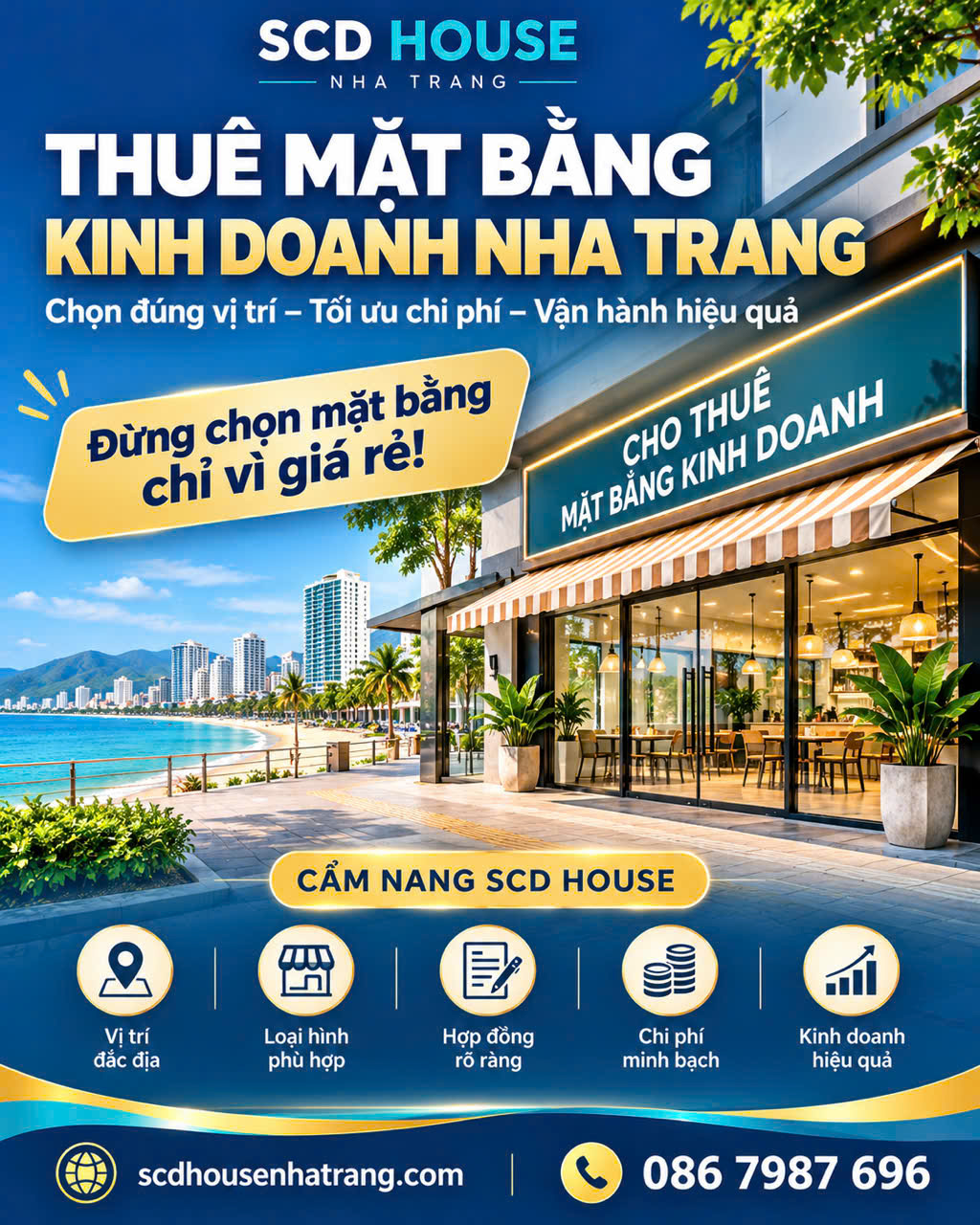 Hình ảnh minh họa hoạt động kinh doanh và mặt bằng thương mại