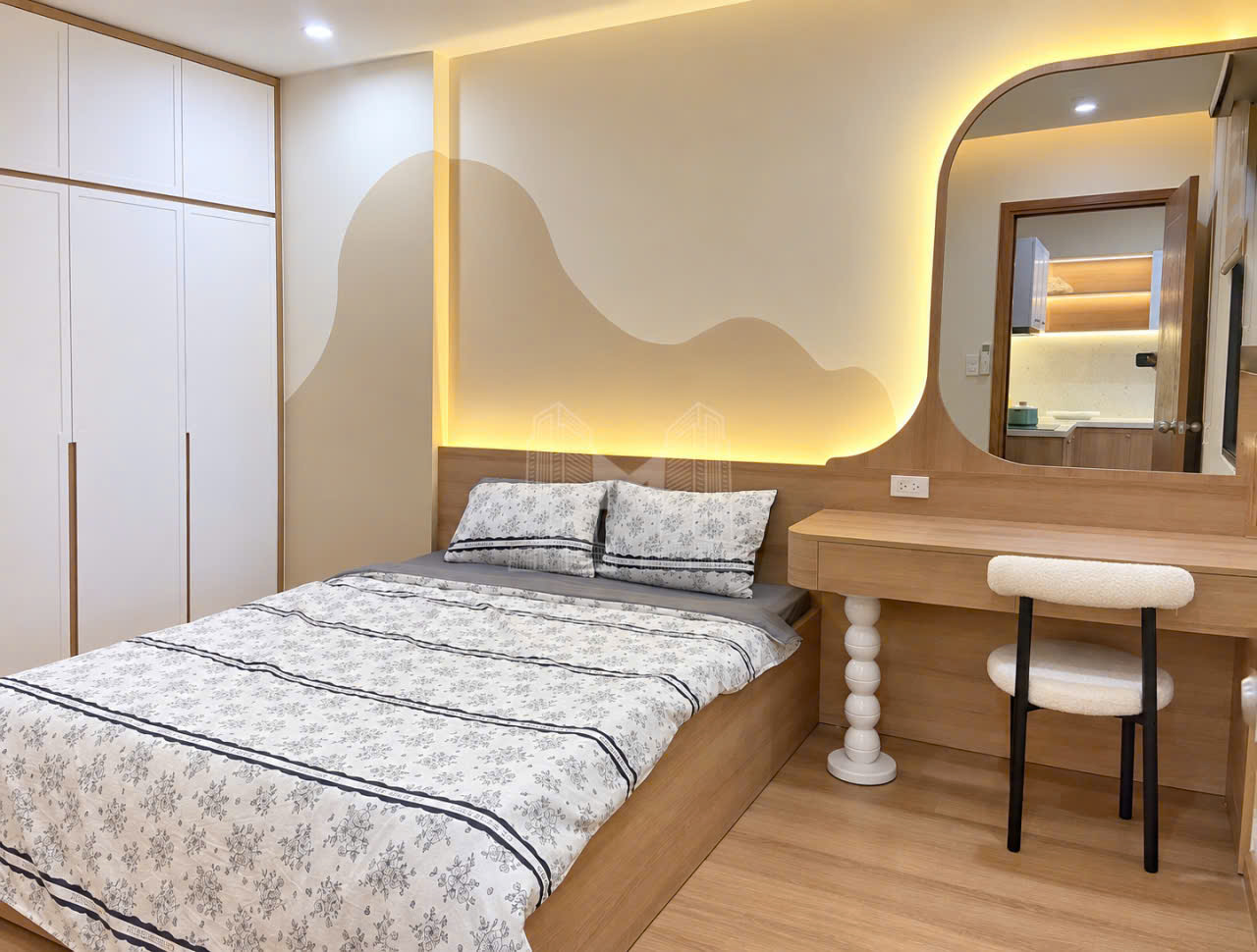 CHO THU&Ecirc; CHUNG CƯ CT4 VCN PHƯỚC HẢI &ndash; 2 PH&Ograve;NG NGỦ, FULL NỘI THẤT