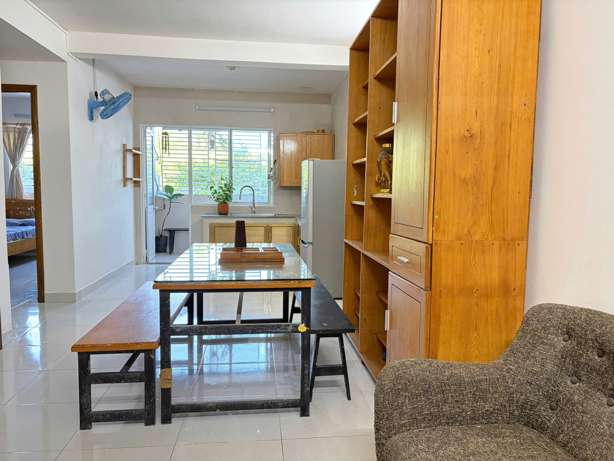 THU&Ecirc; CHUNG CƯ VĨNH ĐIỀM TRUNG NHA TRANG &ndash; CĂN G&Oacute;C 60M&sup2;, 2 PH&Ograve;NG NGỦ, FULL TIỆN NGHI, GI&Aacute; 12 TRIỆU/TH&Aacute;NG