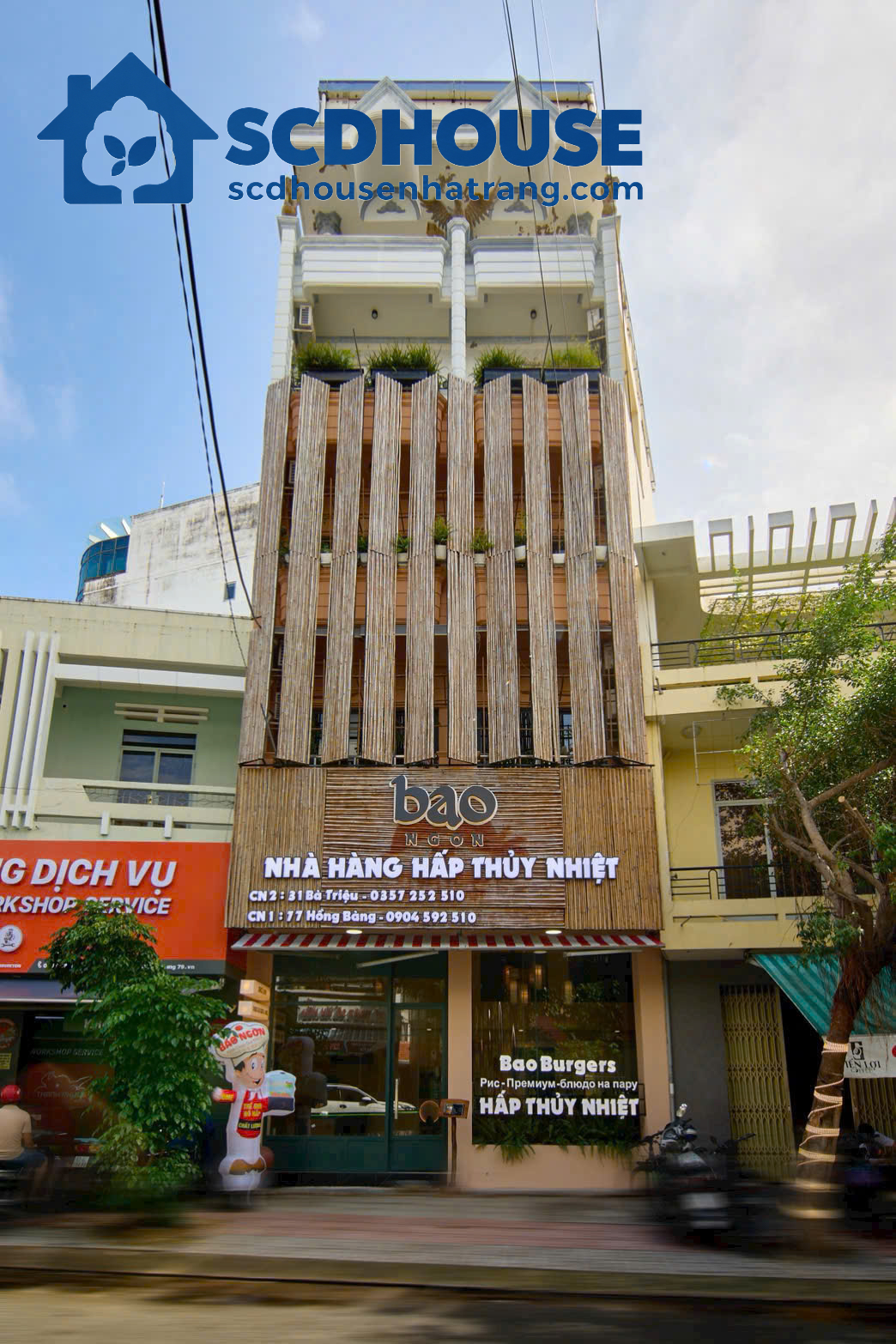 CHO THU&Ecirc; NH&Agrave; NGUY&Ecirc;N CĂN B&Agrave; TRIỆU NHA TRANG &ndash; 4 TẦNG, C&Oacute; THANG M&Aacute;Y, GI&Aacute; TỪ 35 TRIỆU/TH&Aacute;NG