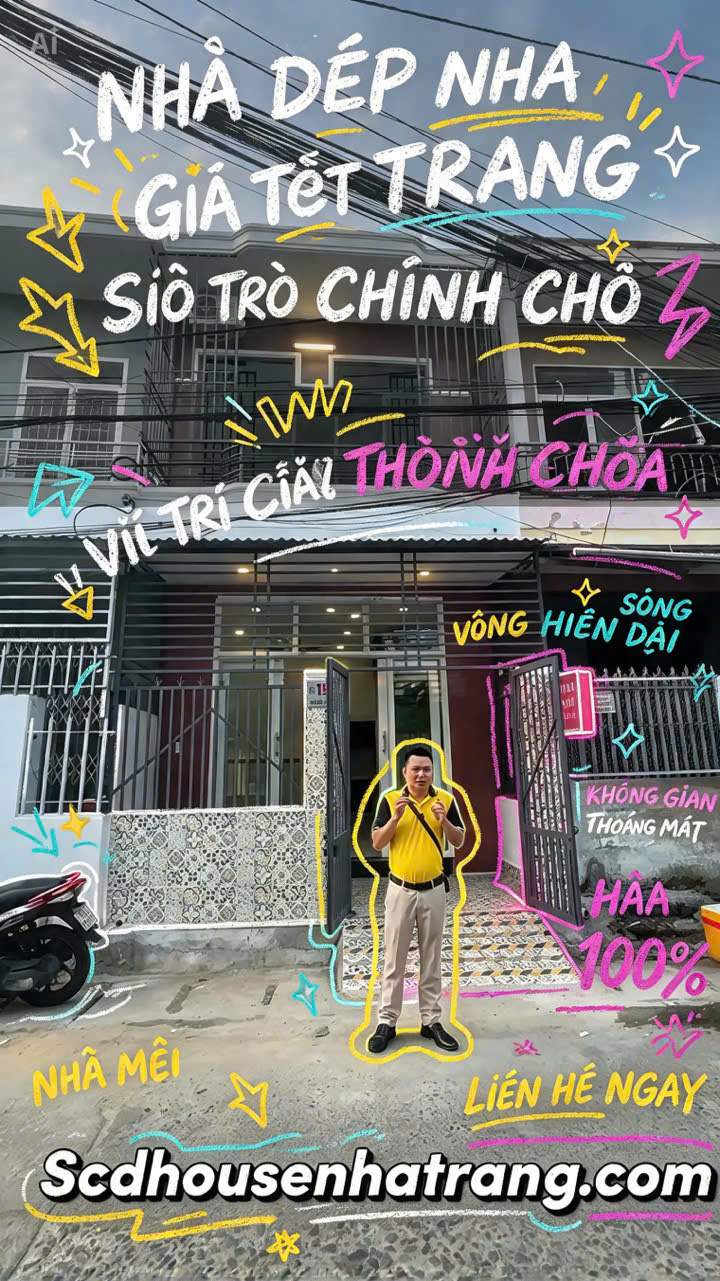 B&Aacute;N NH&Agrave; NGUY&Ecirc;N CĂN 2 TẦNG MẶT TIỀN NG&Ocirc; ĐẾN, NHA TRANG &ndash; GI&Aacute; 2,35 TỶ