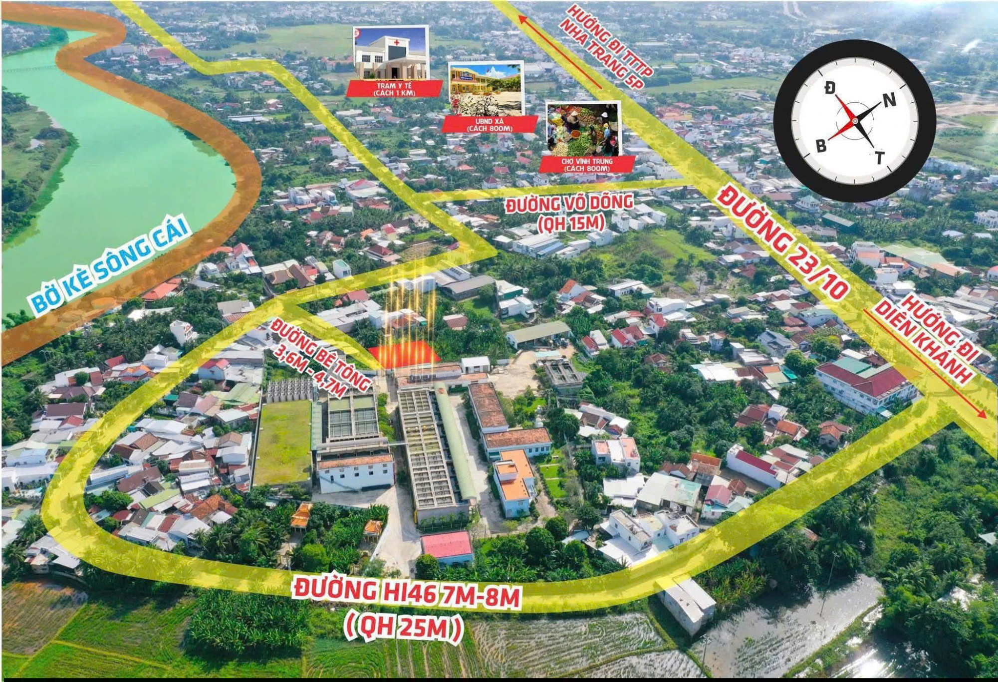 [QUỸ ĐẤT AN CƯ] 3 L&Ocirc; VĨNH TRUNG &ndash; V&Otilde; CẠNH &ndash; SỔ RI&Ecirc;NG &ndash; GI&Aacute; CHỈ TỪ 1,685 TỶ